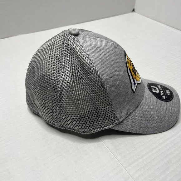 NBA Los Angeles Lakers Ultra Game Gray Heather Flexfit Hat - One Size Fits Most - Picture 6 of 10
